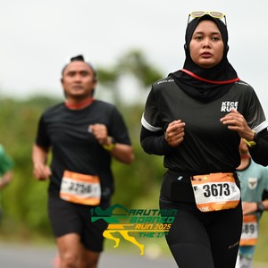 Race photo from ARUTMIN BORNEO RUN 2025