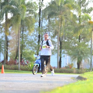Race photo from BOGORUN 2026