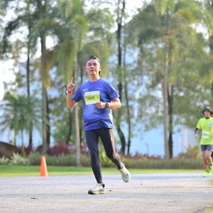 Race photo from BOGORUN 2026