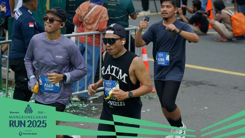 Race photo from Mangkunegaran Run 2025