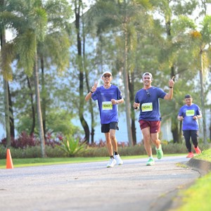 Race photo from BOGORUN 2026