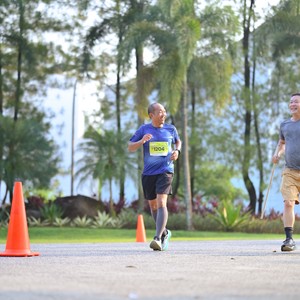 Race photo from BOGORUN 2026