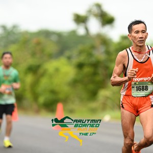 Race photo from ARUTMIN BORNEO RUN 2025