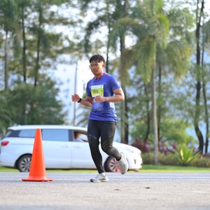 Race photo from BOGORUN 2026