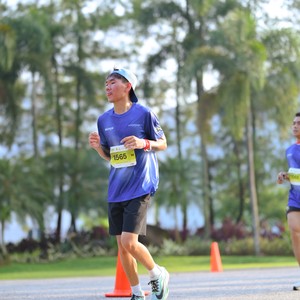 Race photo from BOGORUN 2026