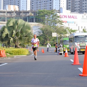 Race photo from BOGORUN 2026