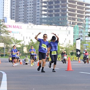 Race photo from BOGORUN 2026