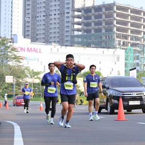 Race photo from BOGORUN 2026
