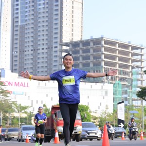 Race photo from BOGORUN 2026