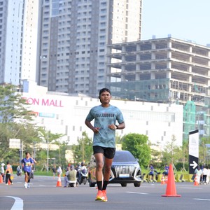 Race photo from BOGORUN 2026