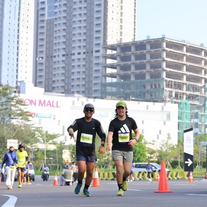 Race photo from BOGORUN 2026