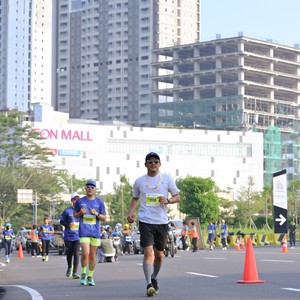 Race photo from BOGORUN 2026