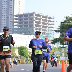Race photo from BOGORUN 2026