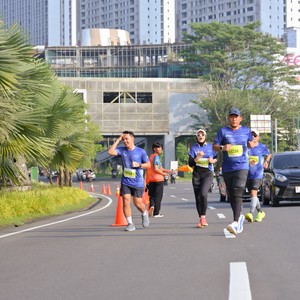Race photo from BOGORUN 2026