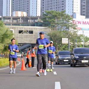 Race photo from BOGORUN 2026