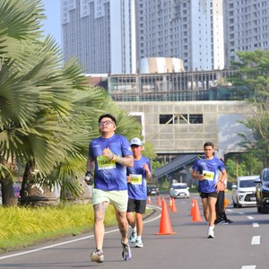 Race photo from BOGORUN 2026