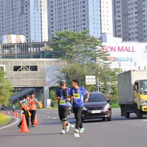 Race photo from BOGORUN 2026