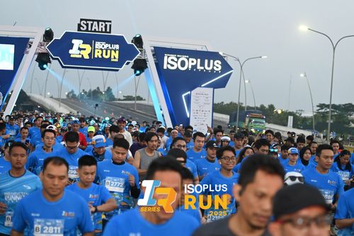 Race photo from ISOPLUS RUN 2025 - JAKARTA