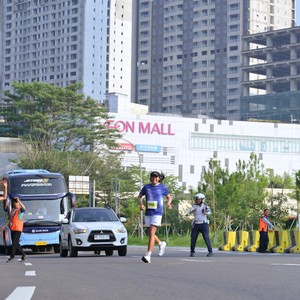 Race photo from BOGORUN 2026