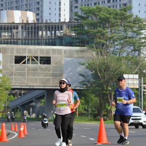 Race photo from BOGORUN 2026
