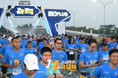Race photo from ISOPLUS RUN 2025 - JAKARTA