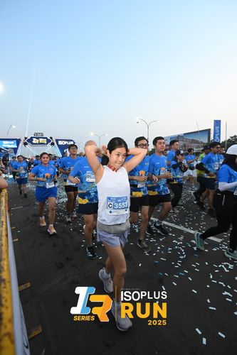 Race photo from ISOPLUS RUN 2025 - JAKARTA