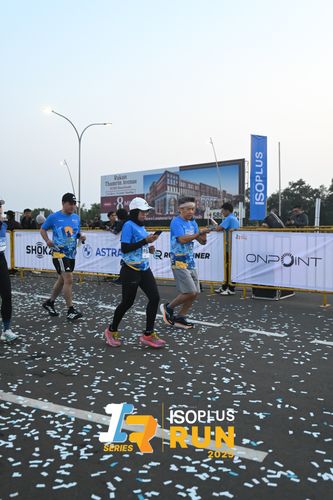 Race photo from ISOPLUS RUN 2025 - JAKARTA