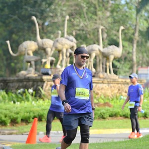 Race photo from BOGORUN 2026