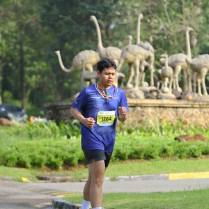 Race photo from BOGORUN 2026