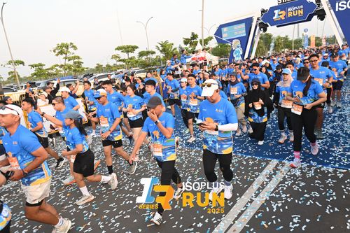 Race photo from ISOPLUS RUN 2025 - JAKARTA
