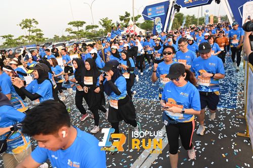 Race photo from ISOPLUS RUN 2025 - JAKARTA