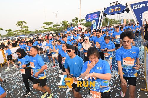 Race photo from ISOPLUS RUN 2025 - JAKARTA
