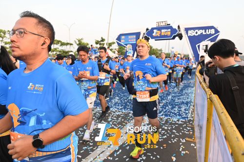 Race photo from ISOPLUS RUN 2025 - JAKARTA