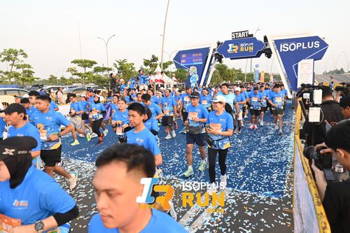 Race photo from ISOPLUS RUN 2025 - JAKARTA
