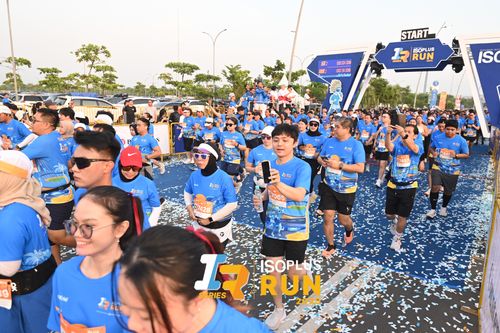 Race photo from ISOPLUS RUN 2025 - JAKARTA