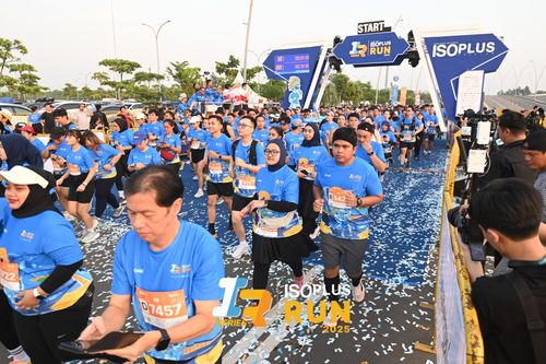 Race photo from ISOPLUS RUN 2025 - JAKARTA