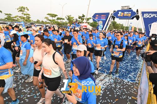Race photo from ISOPLUS RUN 2025 - JAKARTA