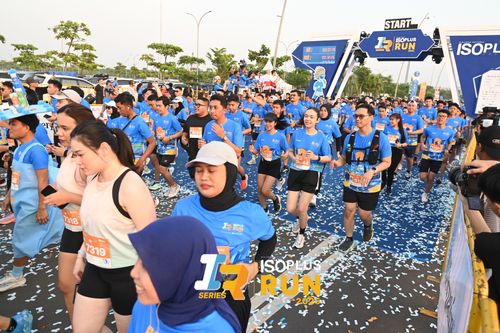 Race photo from ISOPLUS RUN 2025 - JAKARTA