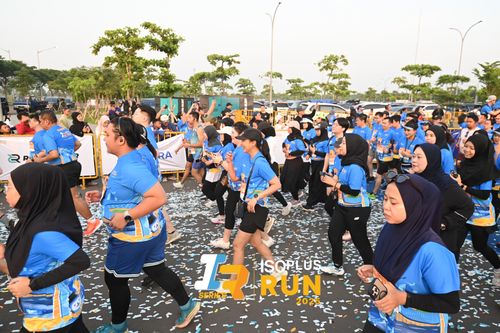 Race photo from ISOPLUS RUN 2025 - JAKARTA