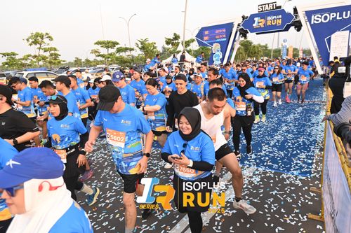Race photo from ISOPLUS RUN 2025 - JAKARTA