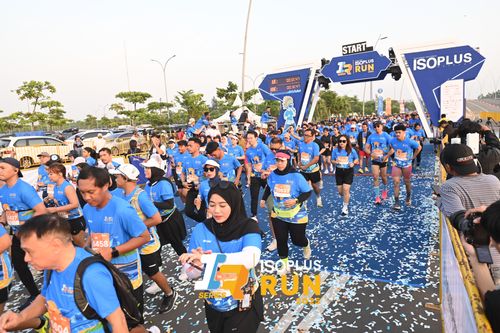 Race photo from ISOPLUS RUN 2025 - JAKARTA