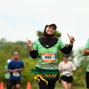 Race photo from ARUTMIN BORNEO RUN 2025