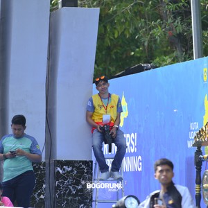 Race photo from BOGORUN 2026