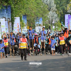 Race photo from BOGORUN 2026