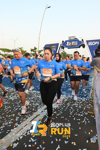 Race photo from ISOPLUS RUN 2025 - JAKARTA