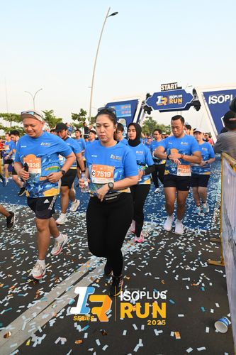 Race photo from ISOPLUS RUN 2025 - JAKARTA