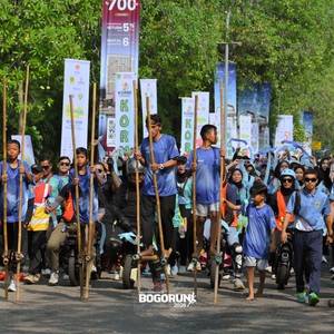 Race photo from BOGORUN 2026