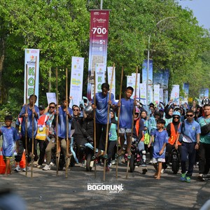 Race photo from BOGORUN 2026