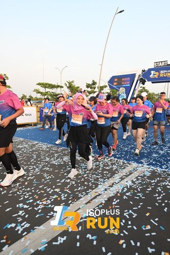 Race photo from ISOPLUS RUN 2025 - JAKARTA