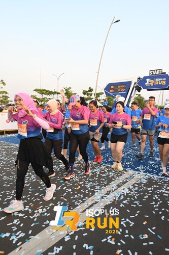Race photo from ISOPLUS RUN 2025 - JAKARTA